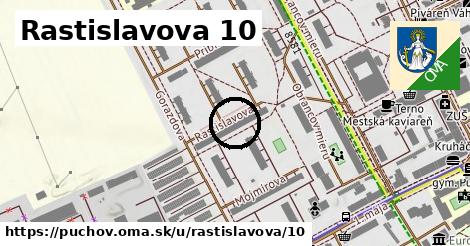 Rastislavova 10, Púchov