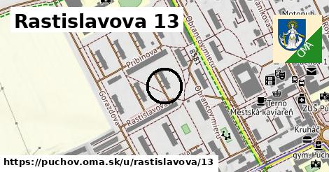 Rastislavova 13, Púchov