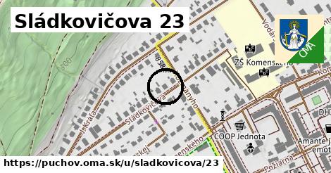 Sládkovičova 23, Púchov