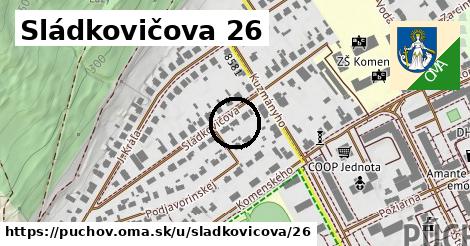 Sládkovičova 26, Púchov