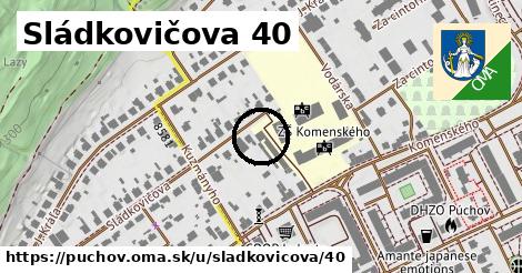 Sládkovičova 40, Púchov