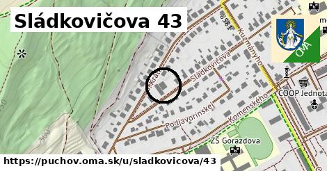 Sládkovičova 43, Púchov