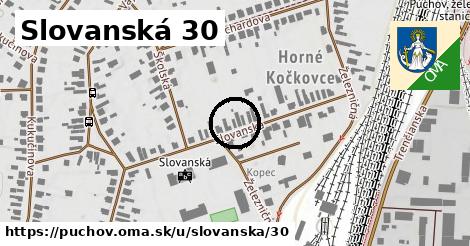 Slovanská 30, Púchov