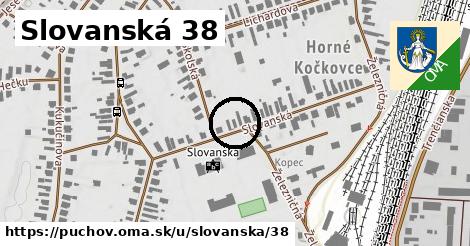 Slovanská 38, Púchov