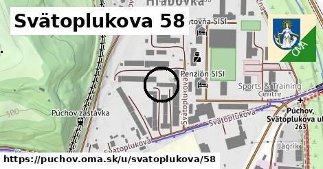 Svätoplukova 58, Púchov