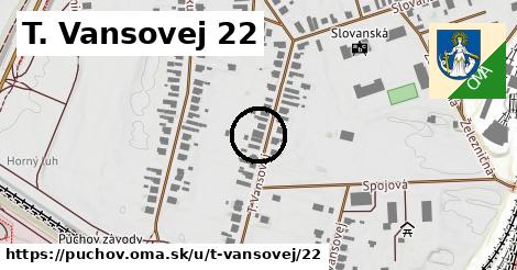 T. Vansovej 22, Púchov