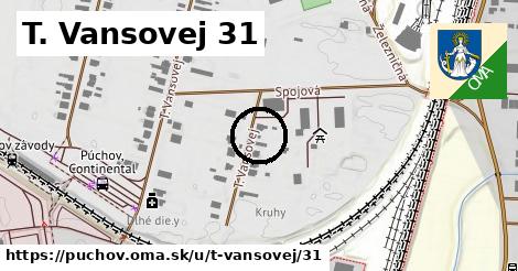 T. Vansovej 31, Púchov