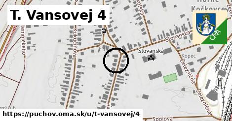 T. Vansovej 4, Púchov