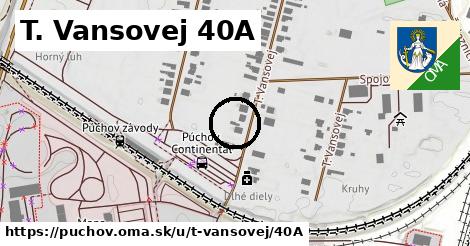 T. Vansovej 40A, Púchov