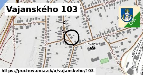 Vajanského 103, Púchov