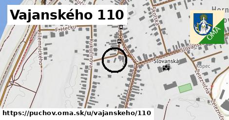 Vajanského 110, Púchov