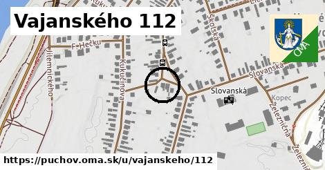 Vajanského 112, Púchov