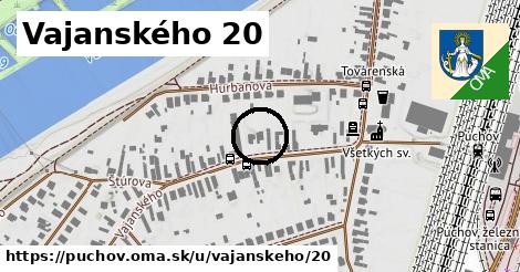 Vajanského 20, Púchov