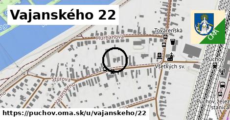 Vajanského 22, Púchov