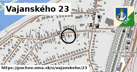 Vajanského 23, Púchov