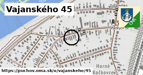 Vajanského 45, Púchov