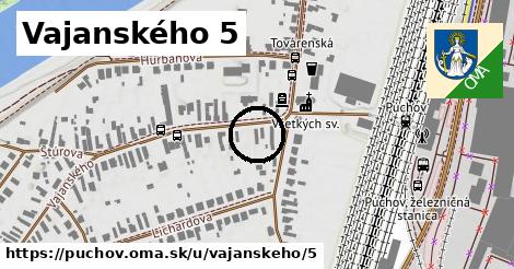 Vajanského 5, Púchov