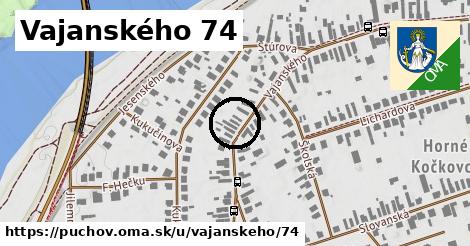 Vajanského 74, Púchov