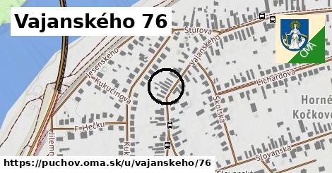 Vajanského 76, Púchov