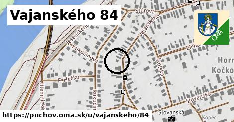 Vajanského 84, Púchov