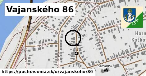 Vajanského 86, Púchov