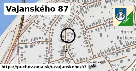 Vajanského 87, Púchov