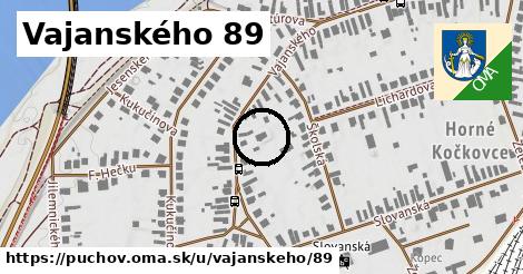 Vajanského 89, Púchov