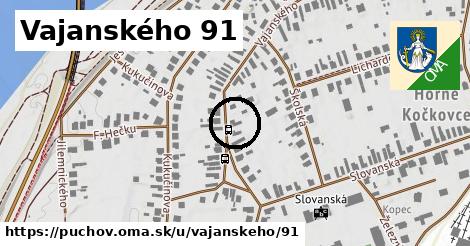 Vajanského 91, Púchov