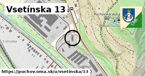 Vsetínska 13, Púchov