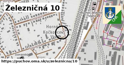 Železničná 10, Púchov