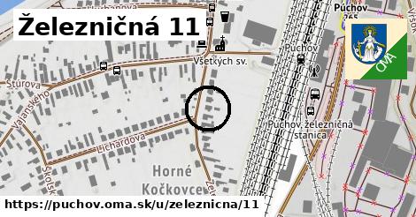 Železničná 11, Púchov