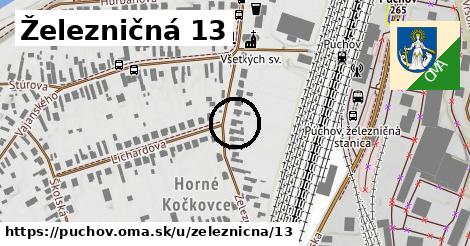 Železničná 13, Púchov