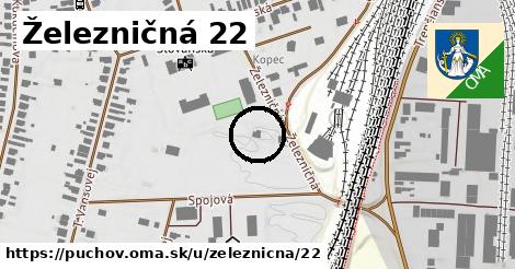 Železničná 22, Púchov