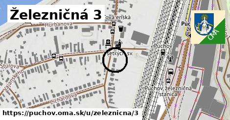 Železničná 3, Púchov