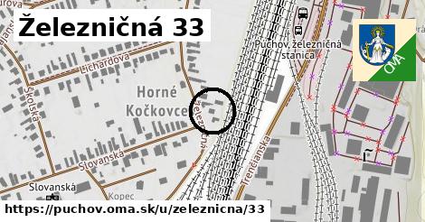 Železničná 33, Púchov