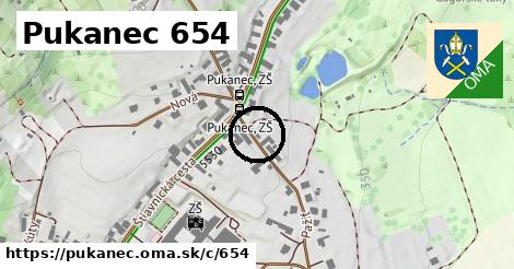 Pukanec <span class="supisne">654</span>