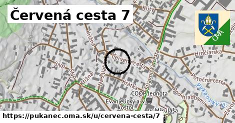 Červená cesta 7, Pukanec