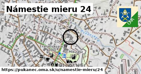 Námestie mieru 24, Pukanec