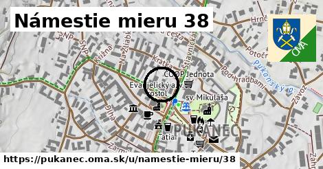 Námestie mieru 38, Pukanec