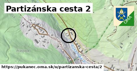 Partizánska cesta 2, Pukanec