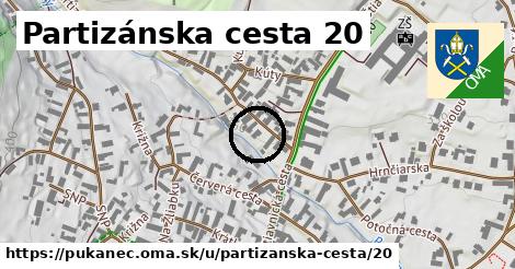 Partizánska cesta 20, Pukanec