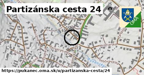 Partizánska cesta 24, Pukanec
