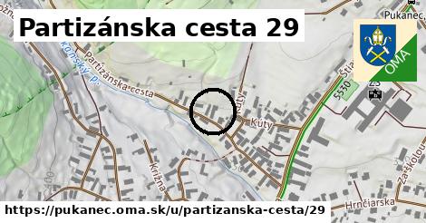 Partizánska cesta 29, Pukanec