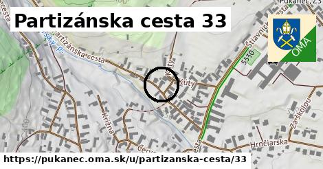 Partizánska cesta 33, Pukanec