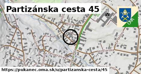 Partizánska cesta 45, Pukanec