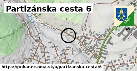 Partizánska cesta 6, Pukanec