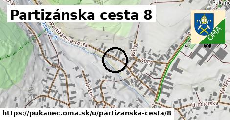 Partizánska cesta 8, Pukanec