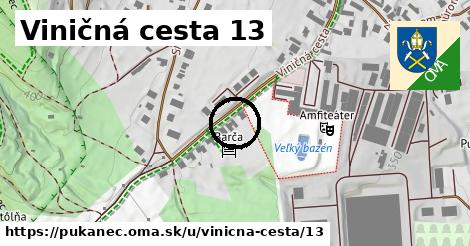 Viničná cesta 13, Pukanec