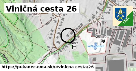 Viničná cesta 26, Pukanec