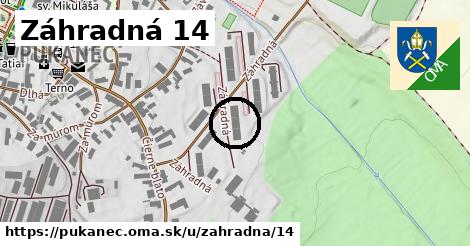 Záhradná 14, Pukanec